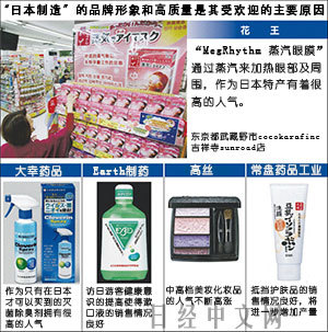 日本日用、化妝品企業忙增產